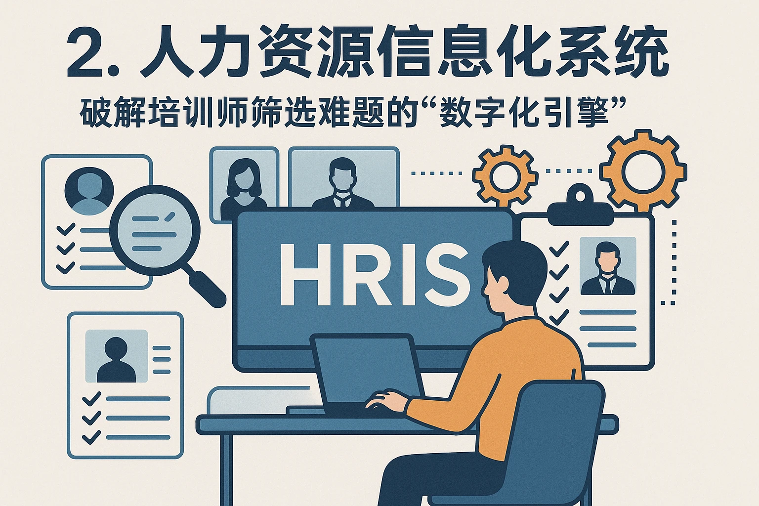 二、人力资源信息化系统:破解培训师筛选难题的“数字化引擎”