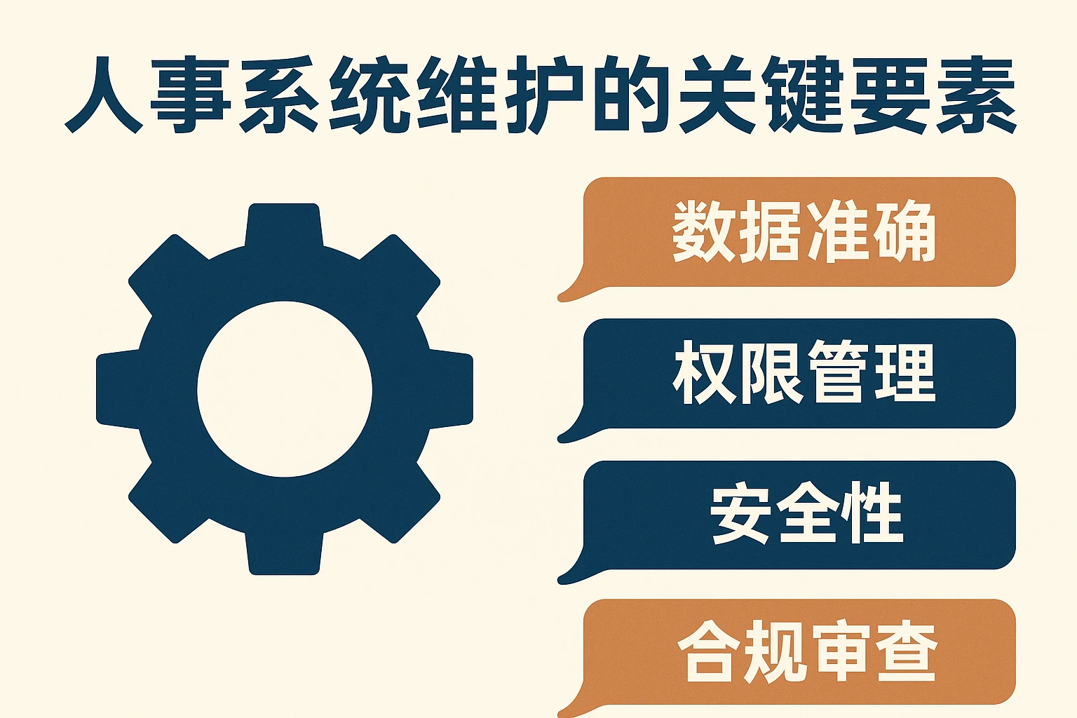 人事系统维护的关键要素
