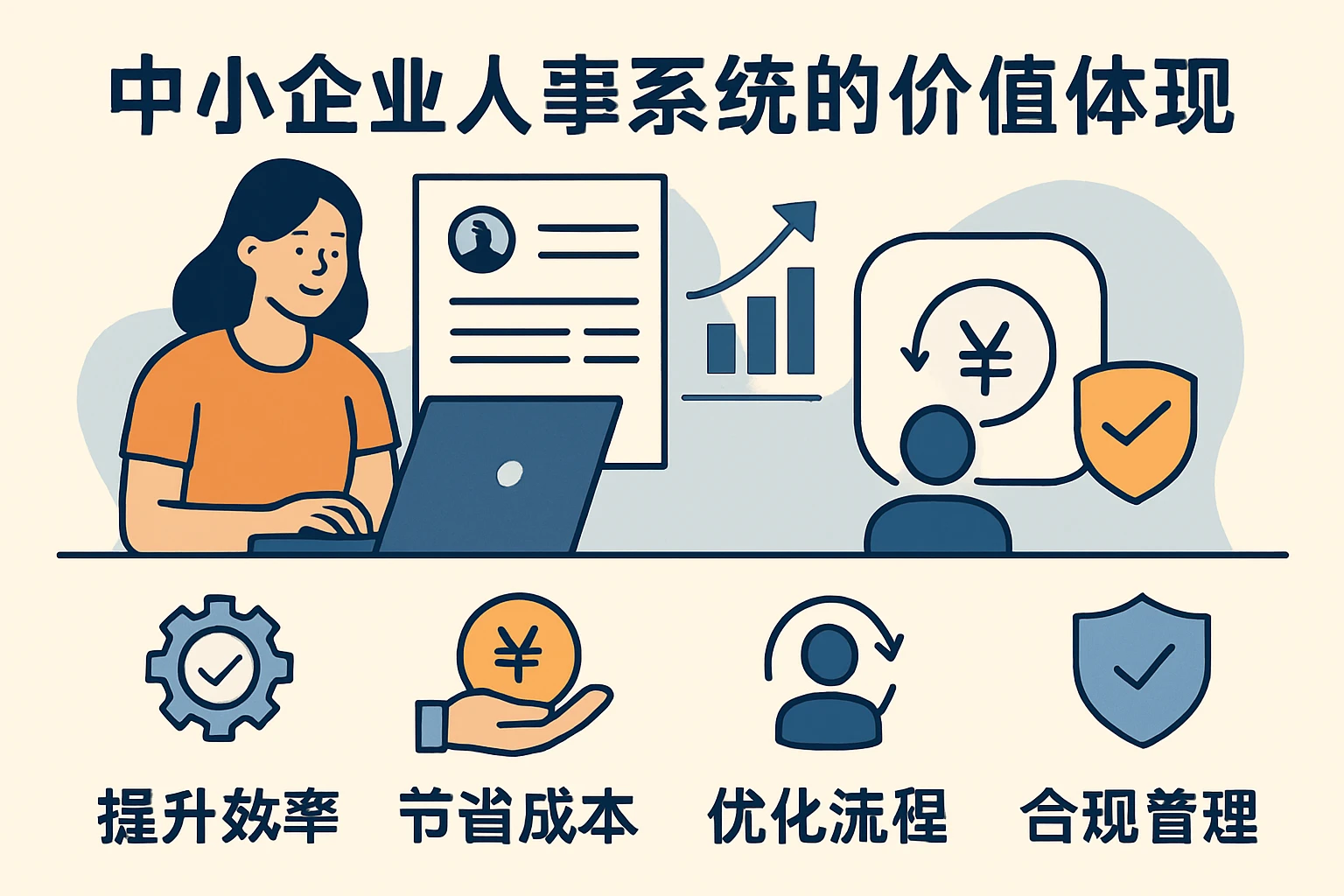 中小企业人事系统的价值体现