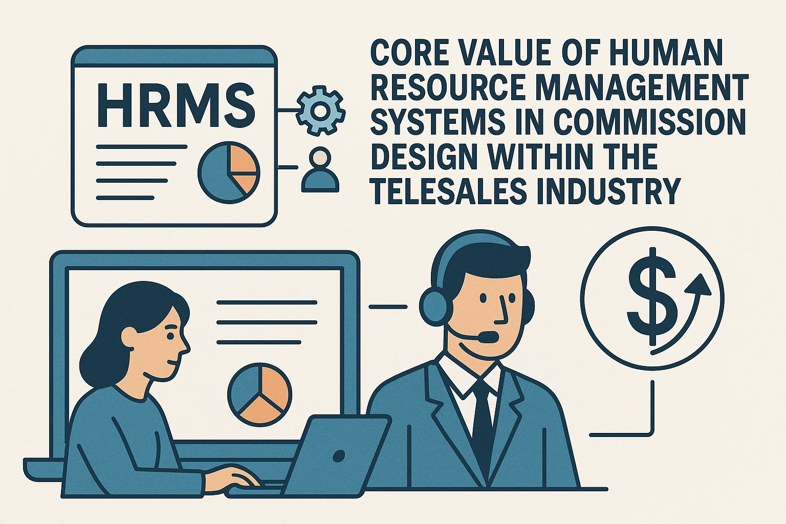 人力资源管理系统在电销行业薪资提成设计中的核心价值
