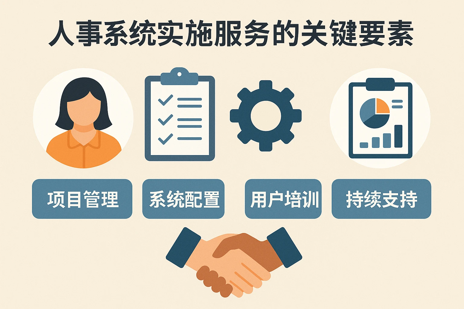人事系统实施服务的关键要素