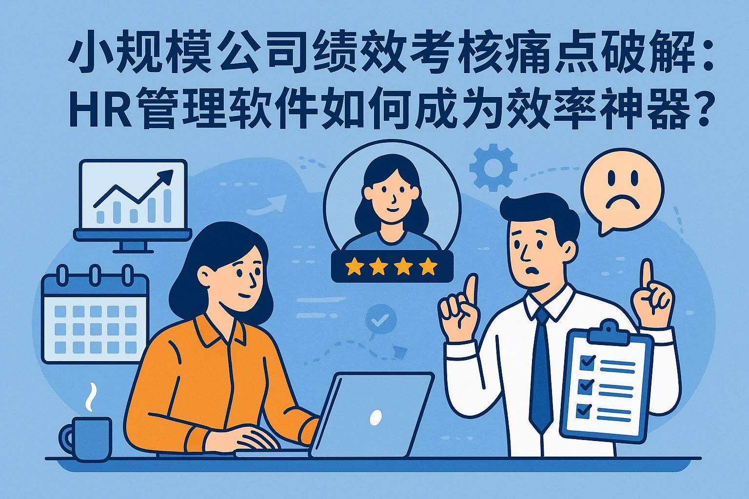 小规模公司绩效考核痛点破解：HR管理软件如何成为效率神器？
