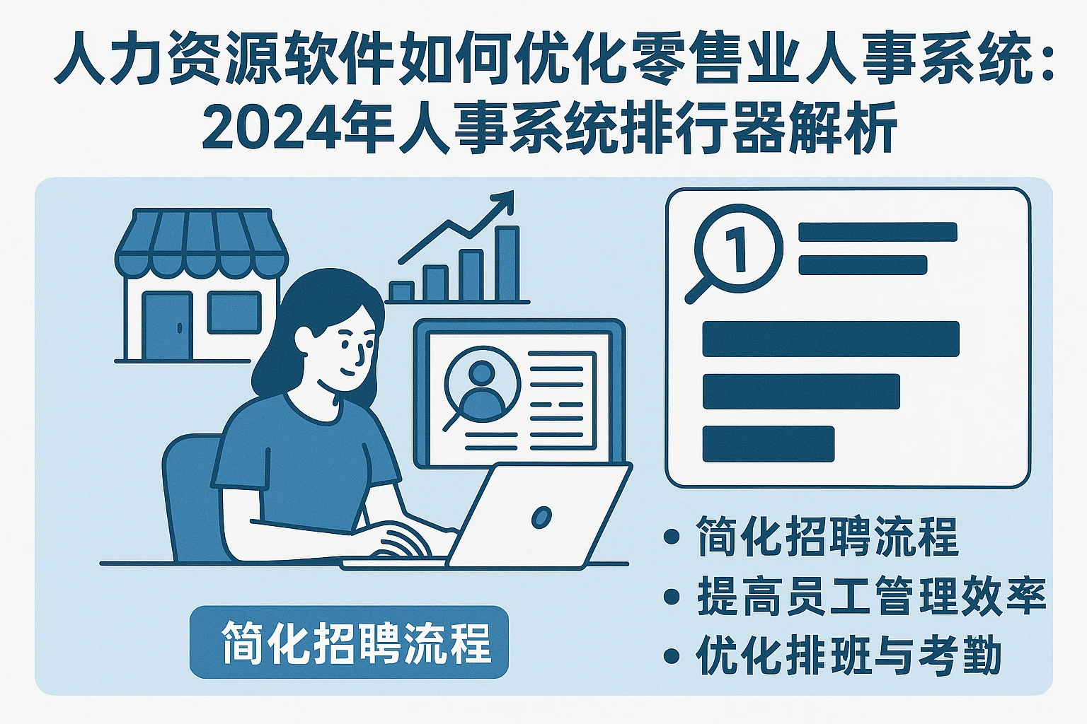 人力资源软件如何优化零售业人事系统：2024年人事系统排行榜解析