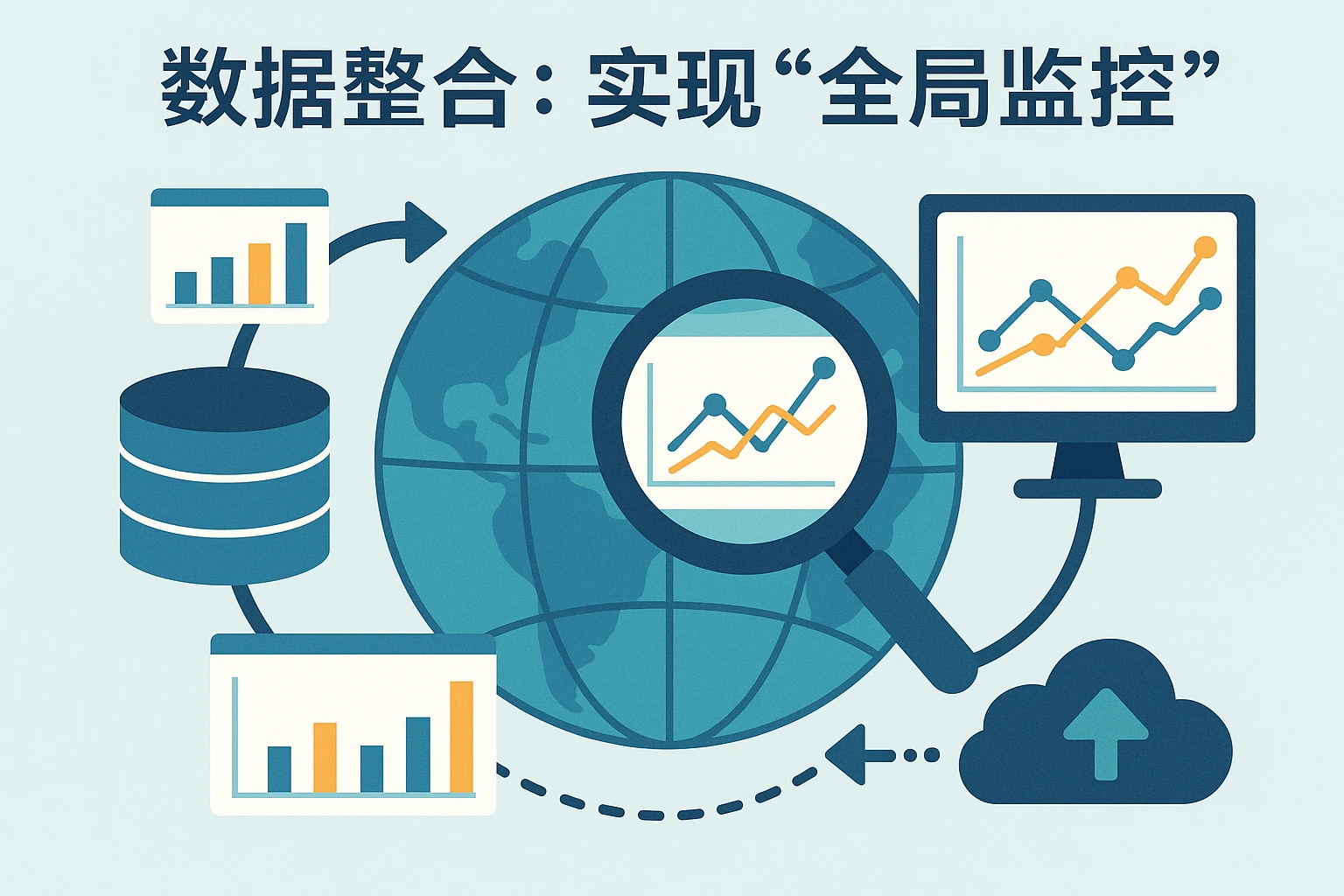 2. 数据整合：实现“全局监控”