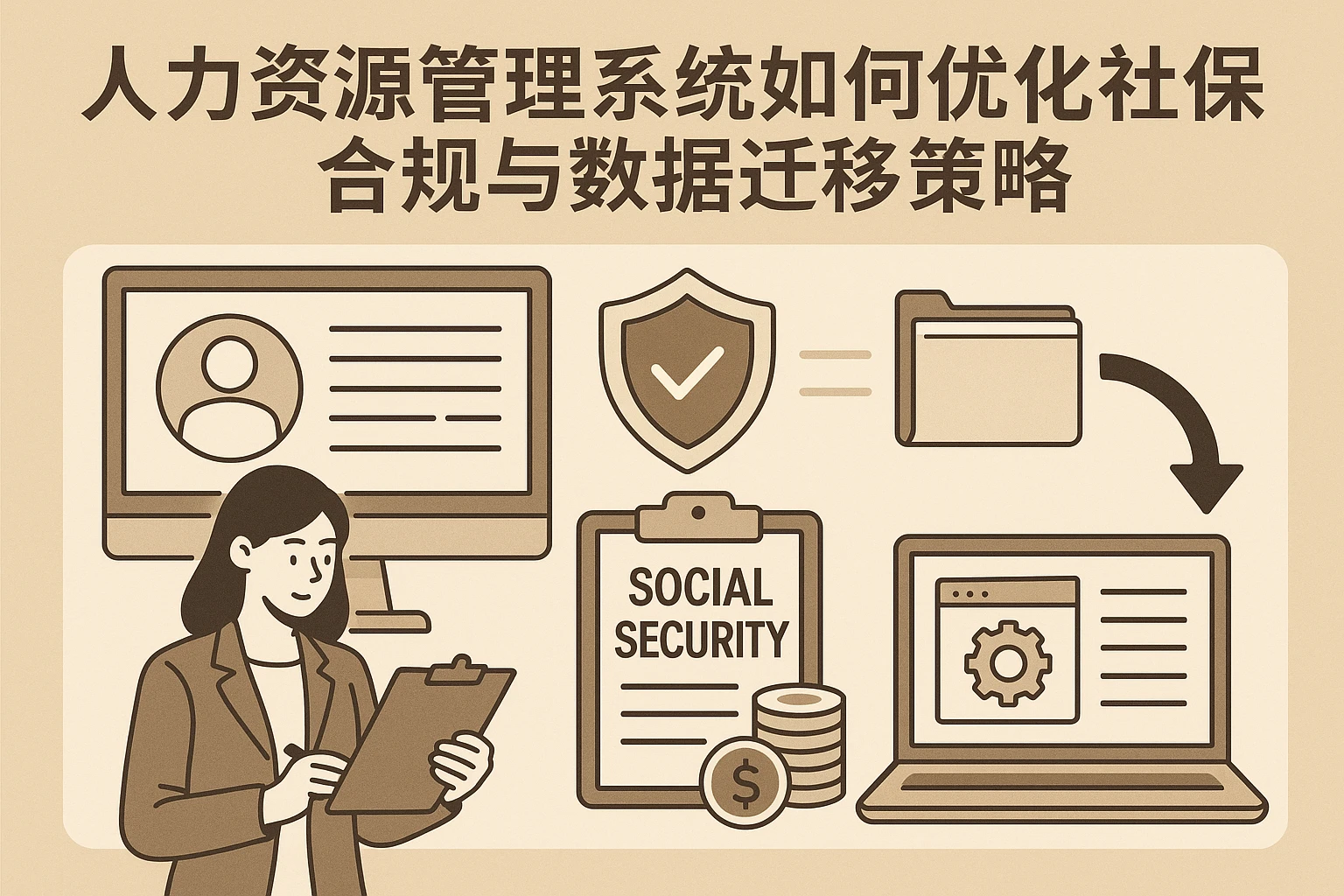 人力资源管理系统如何优化社保合规与数据迁移策略