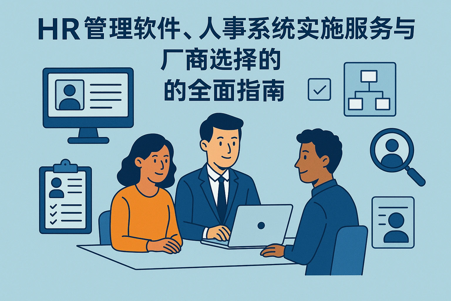 HR管理软件、人事系统实施服务与厂商选择的全面指南