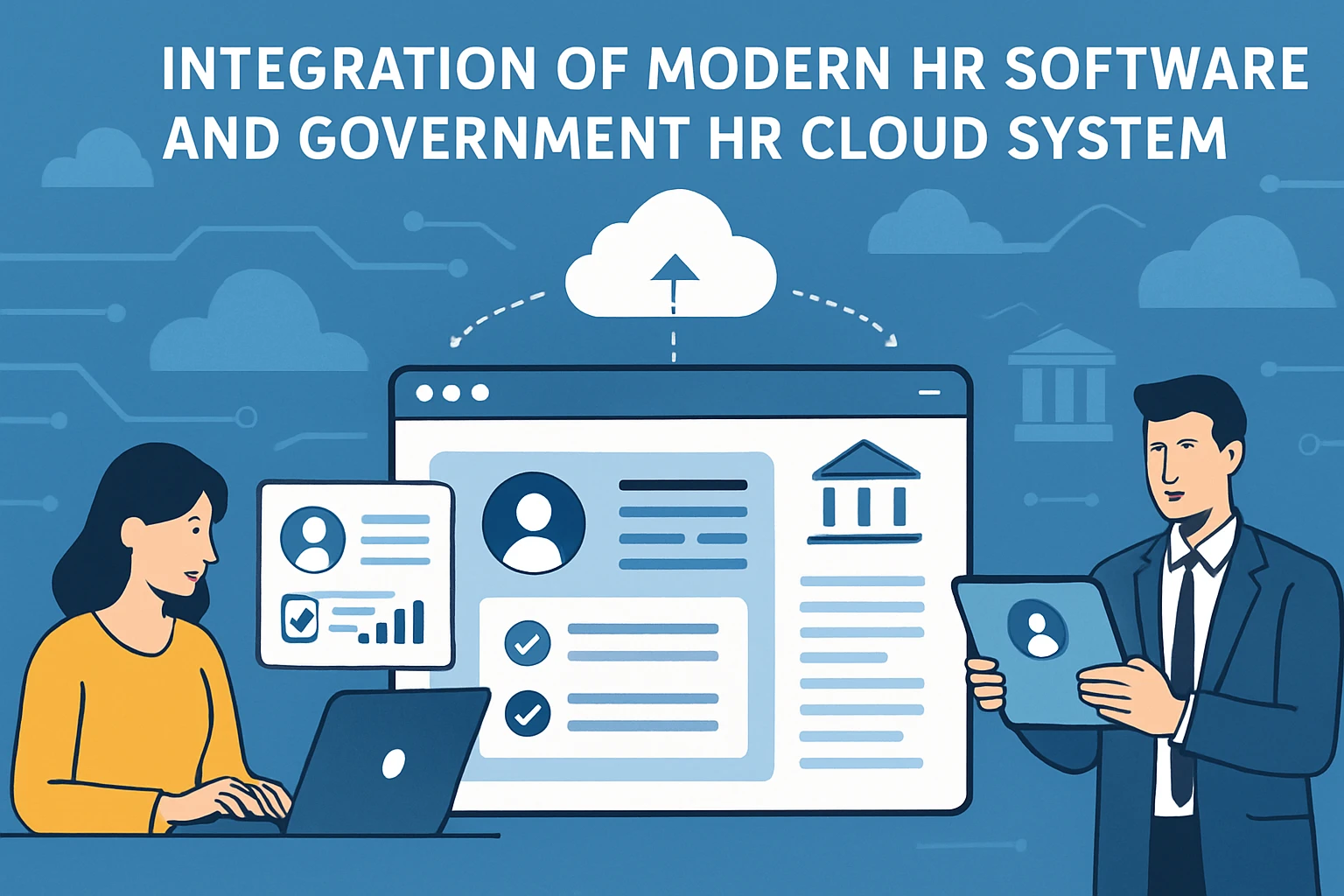 现代人事管理软件与政府云人事系统的整合应用