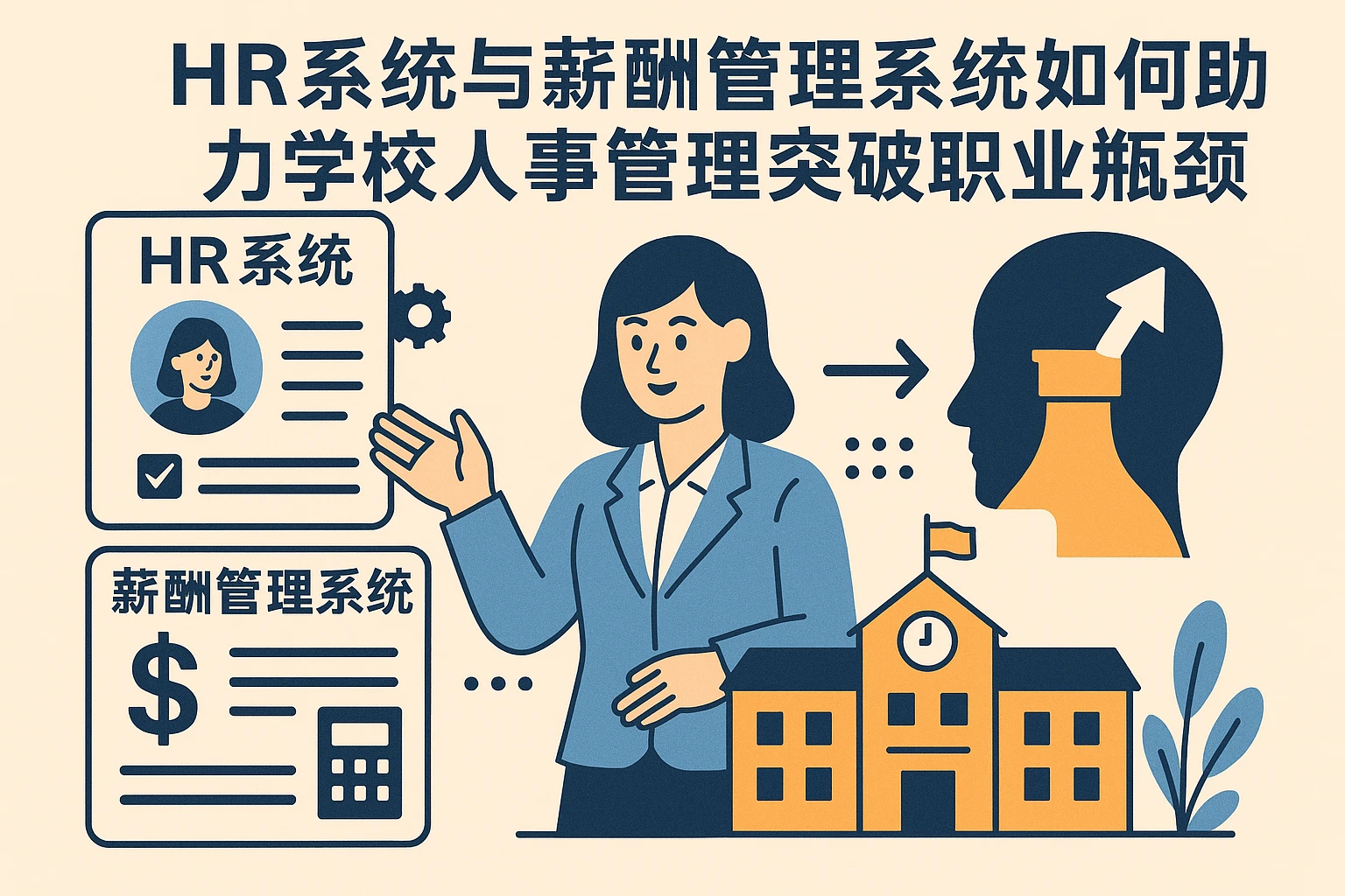 HR系统与薪酬管理系统如何助力学校人事管理系统突破职业瓶颈
