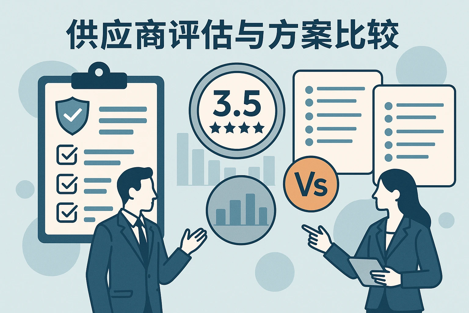供应商评估与方案比较