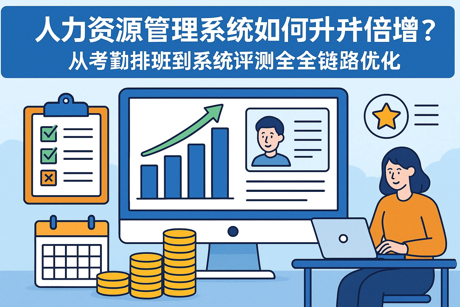 人力资源管理系统如何支撑薪酬倍增？从考勤排班到系统评测的全链路优化