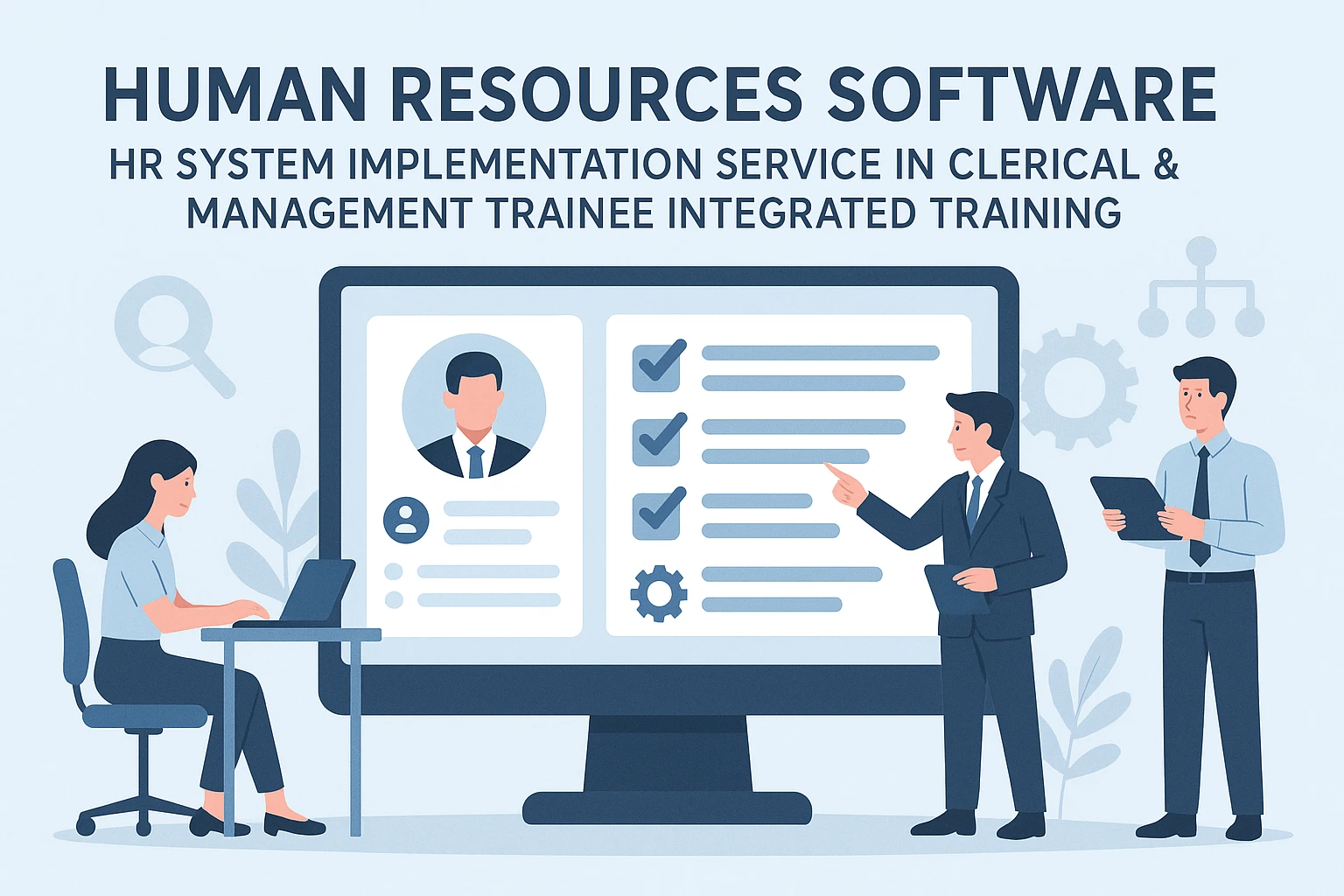 人力资源软件在文员与储干一体化培训中的人事系统实施服务应用
