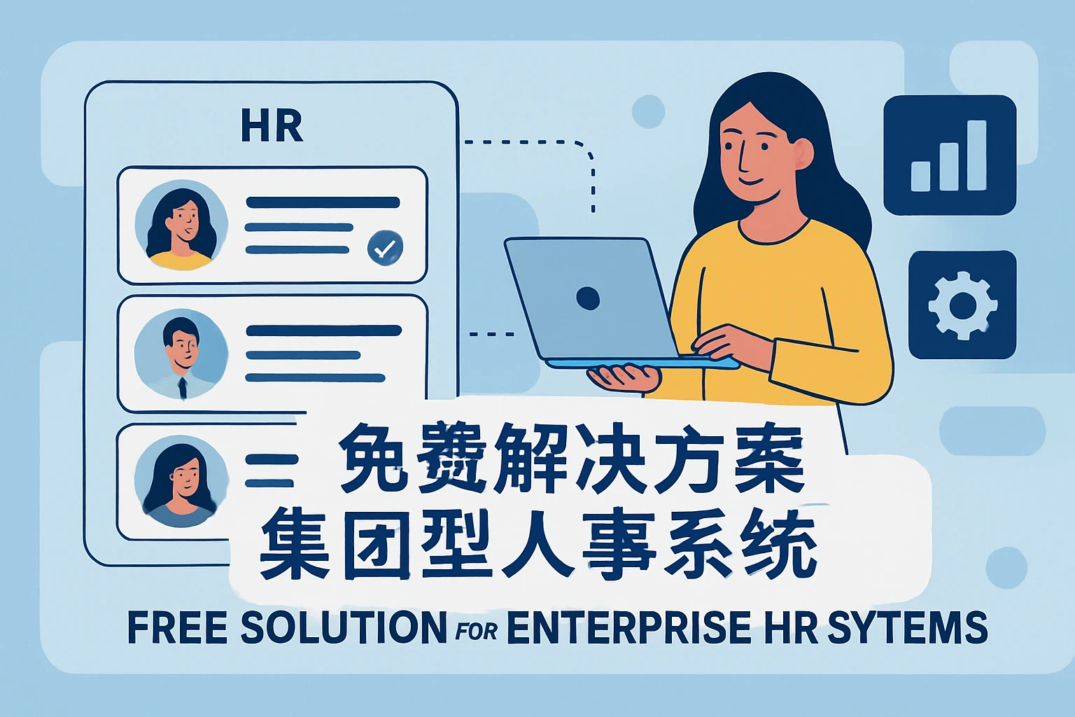 集团型人事系统的免费解决方案