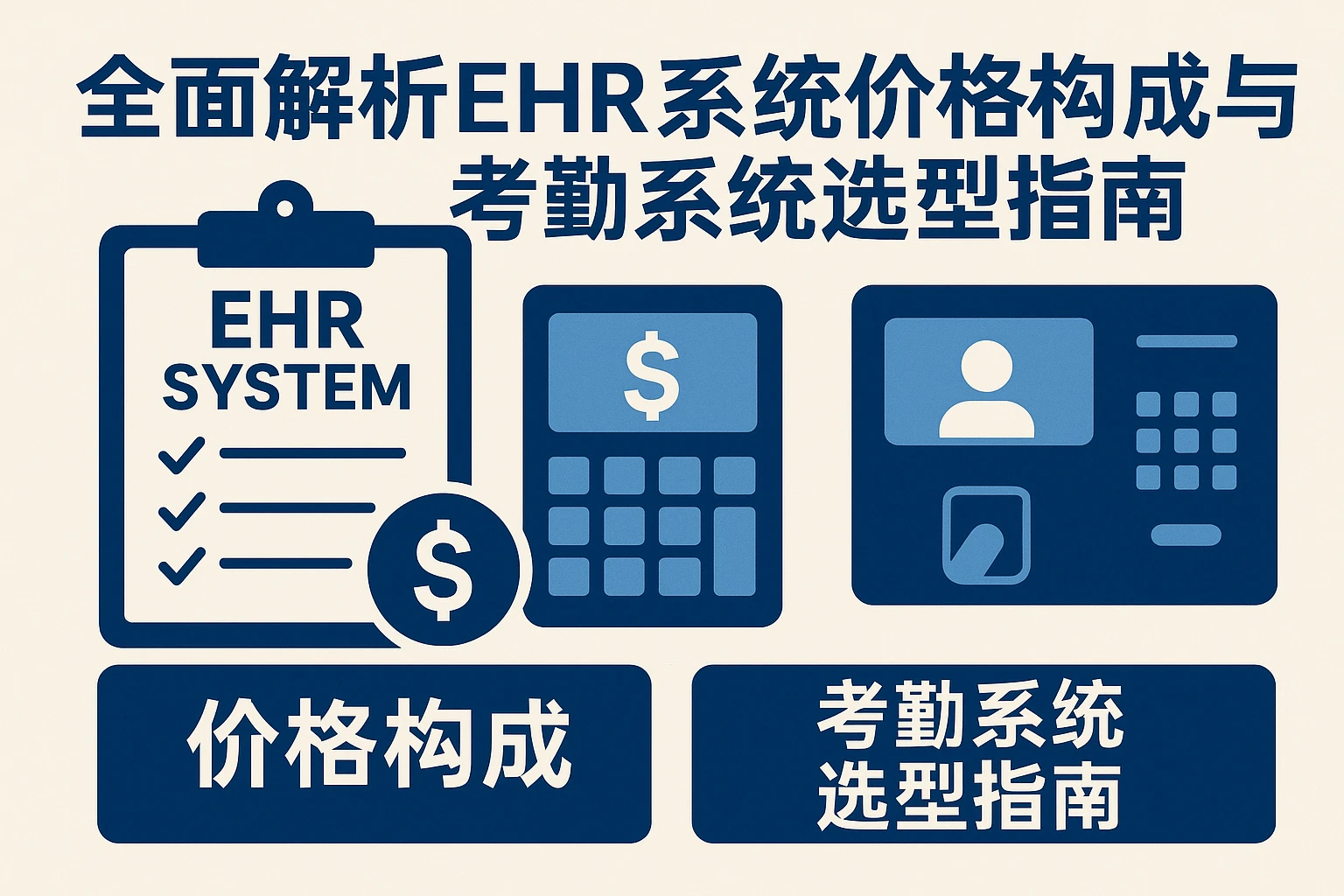 全面解析EHR系统价格构成与考勤系统选型指南