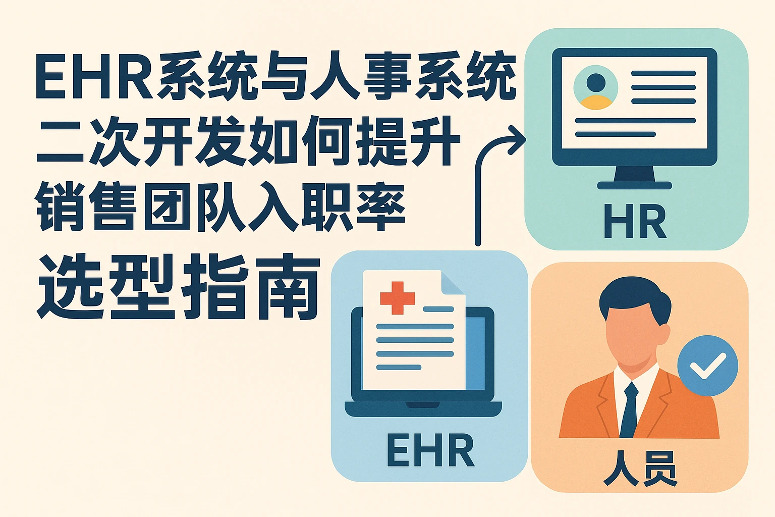 EHR系统与人事系统二次开发如何提升销售团队入职率:选型指南