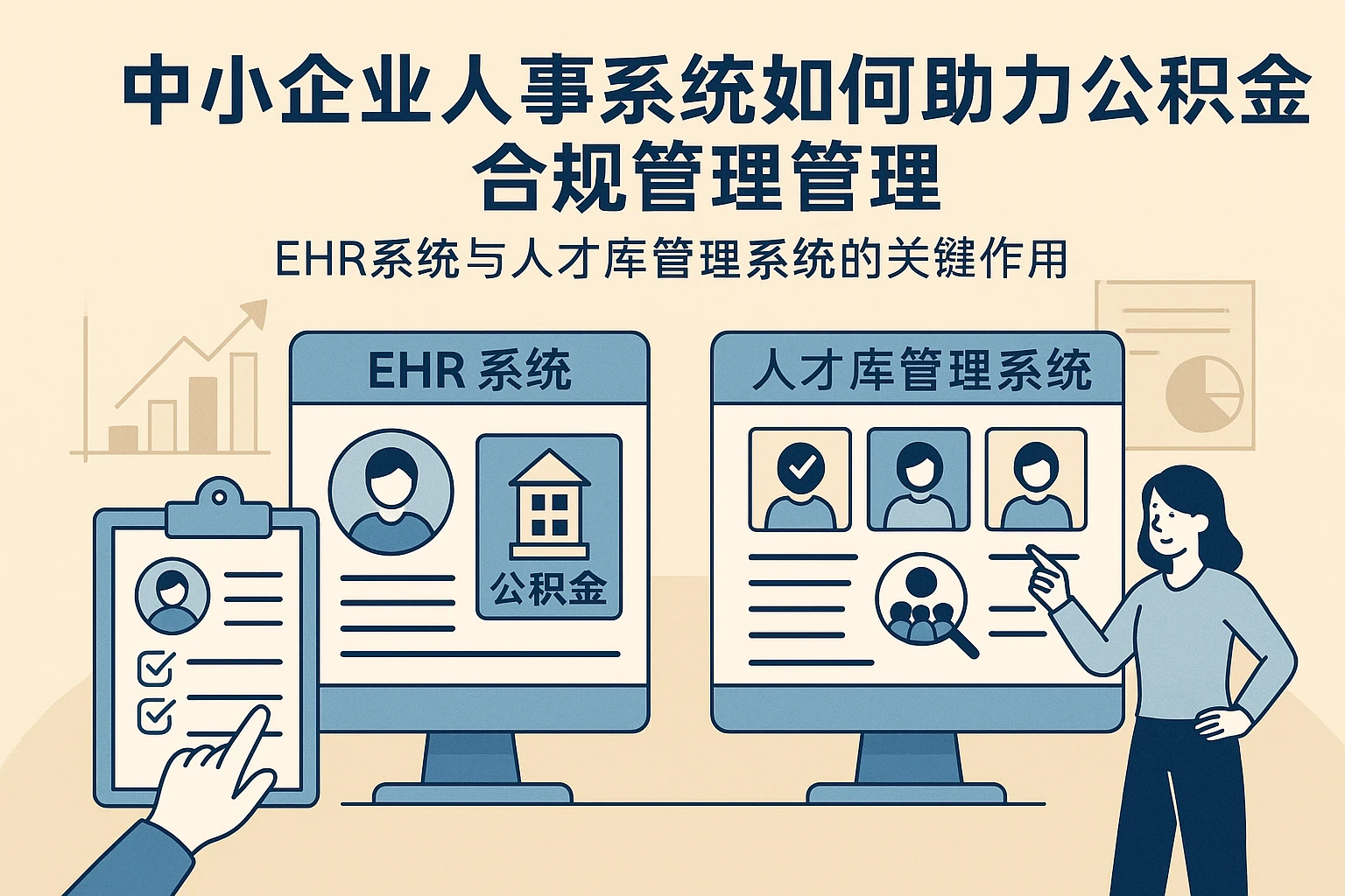 中小企业人事系统如何助力公积金合规管理：EHR系统与人才库管理系统的关键作用