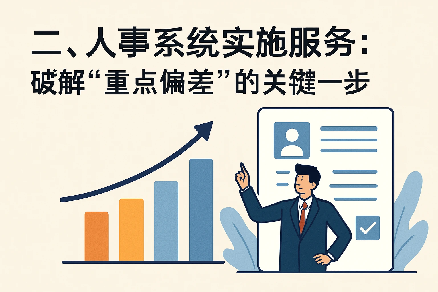 二、人事系统实施服务：破解“重点偏差”的关键一步