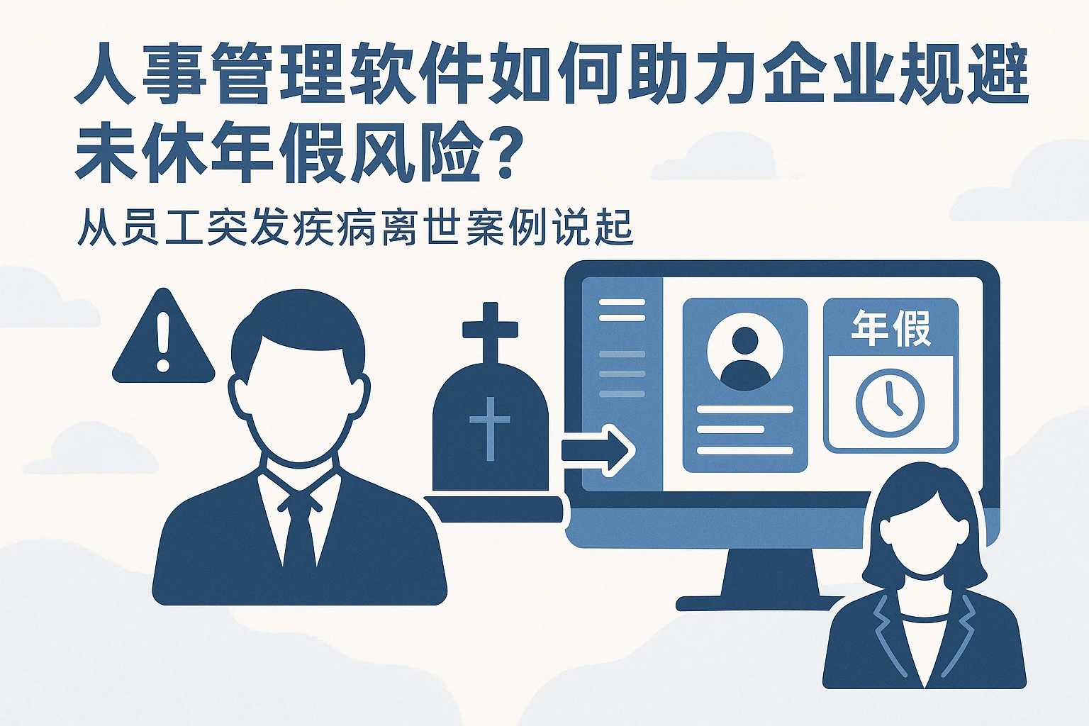 人事管理软件如何助力企业规避未休年假风险？从员工突发疾病离世案例说起