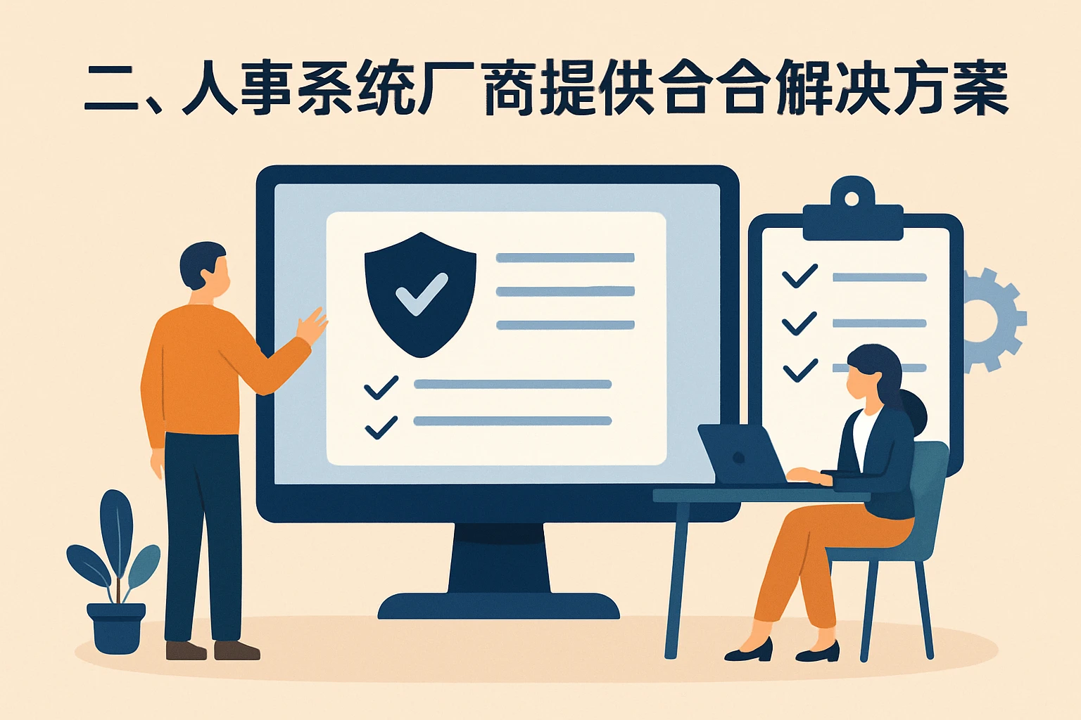 二、人事系统厂商提供的合规解决方案