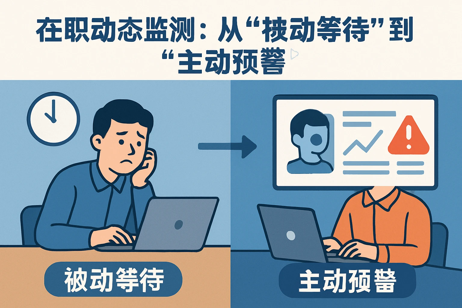 2. 在职动态监测：从“被动等待”到“主动预警”