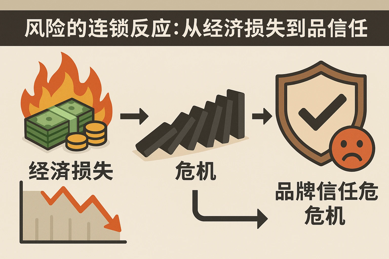 2. 风险的连锁反应：从经济损失到品牌信任危机
