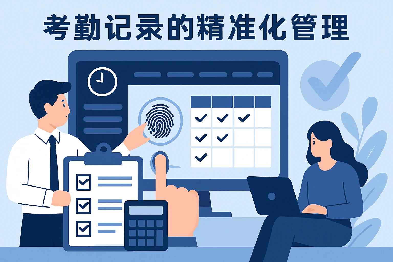 考勤记录的精准化管理