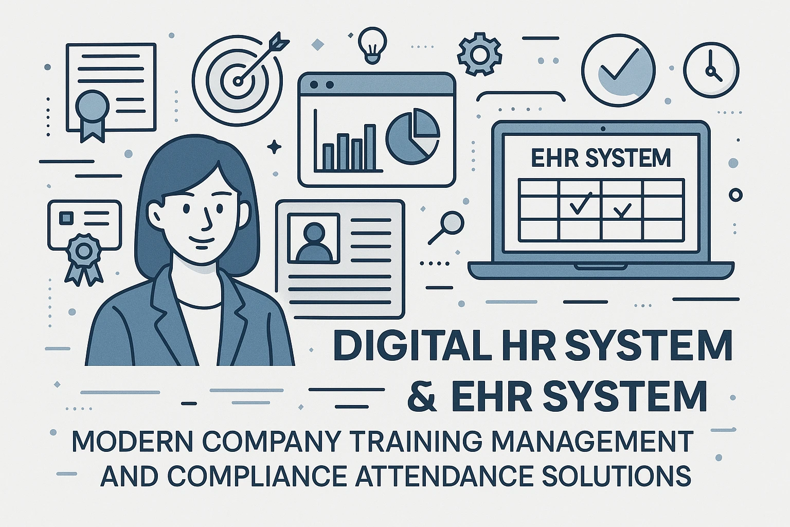 数字化人事系统与EHR系统：现代企业培训管理与合规考勤的解决方案