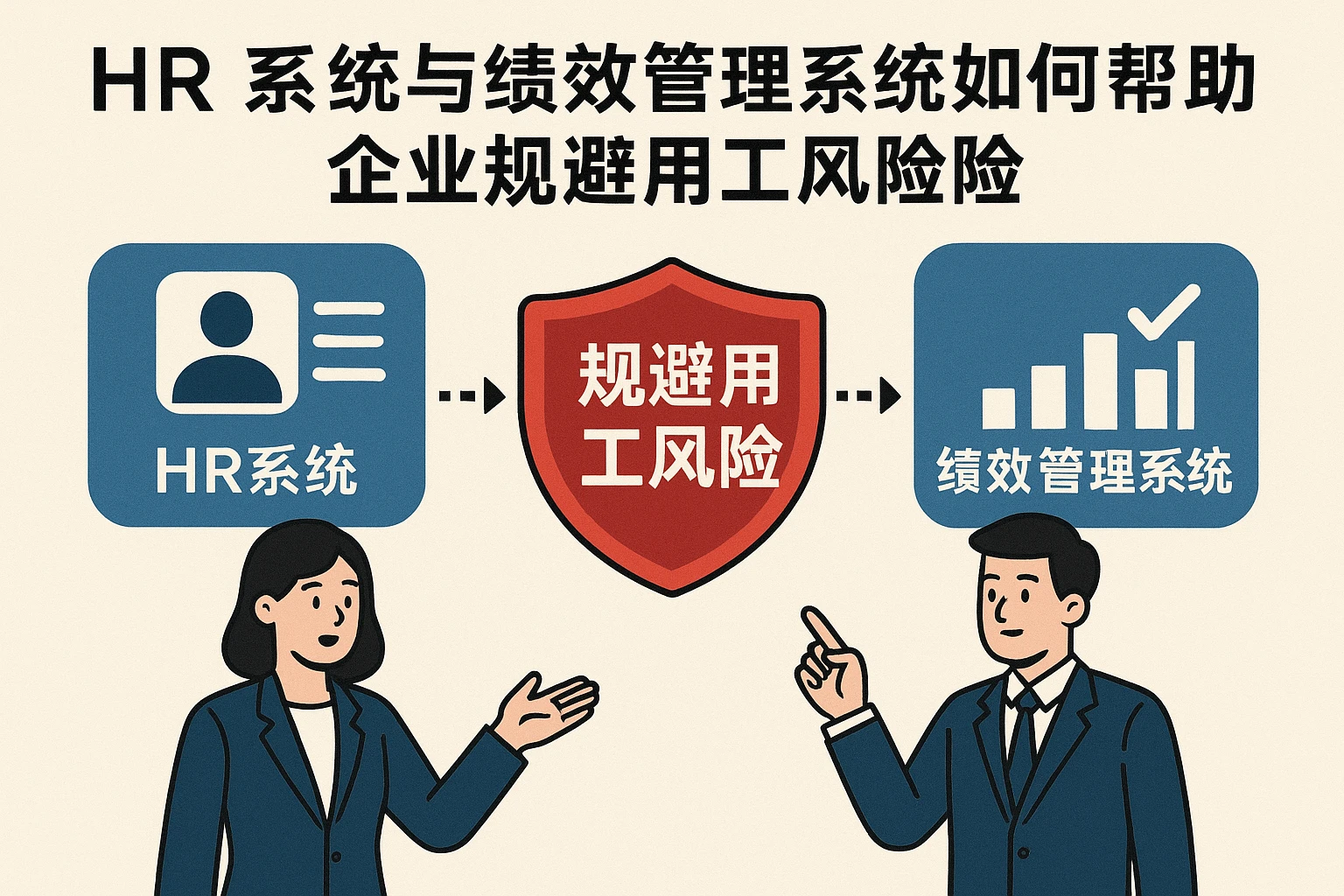 HR系统与绩效管理系统如何帮助企业规避用工风险