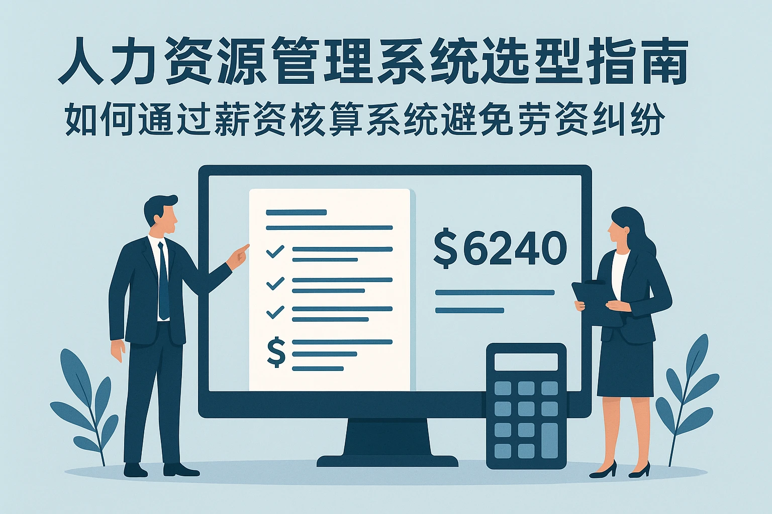 人力资源管理系统选型指南:如何通过薪资核算系统避免劳资纠纷