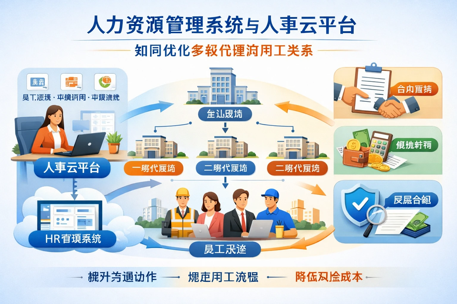人力资源管理系统与人事云平台如何优化多级代理商用工关系