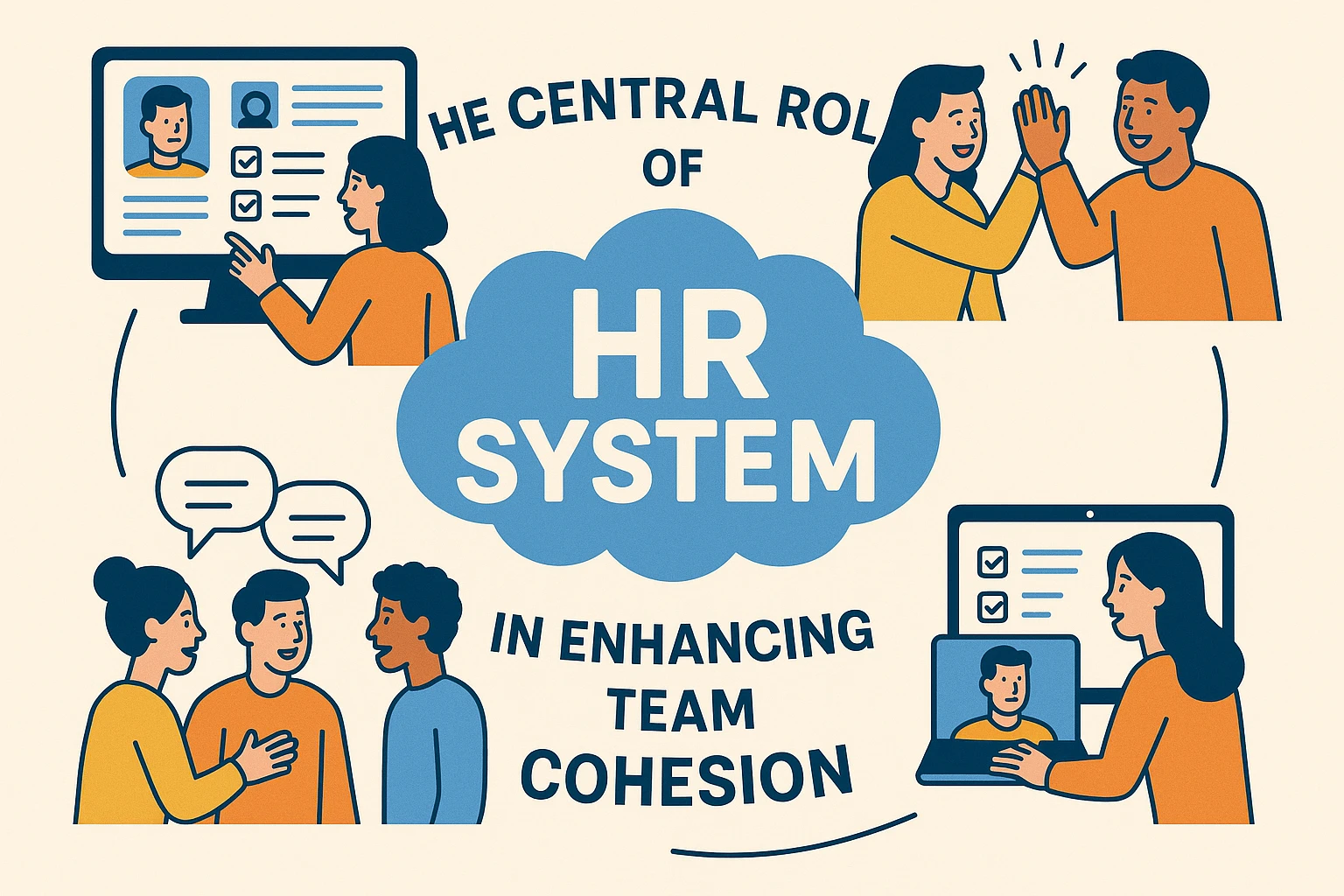 HR系统在提升团队凝聚力中的核心作用