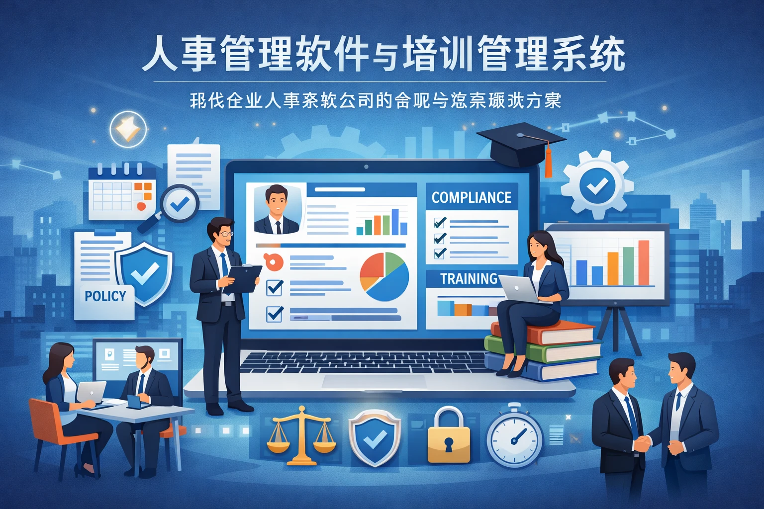 人事管理软件与培训管理系统：现代企业人事系统公司的合规与效率解决方案