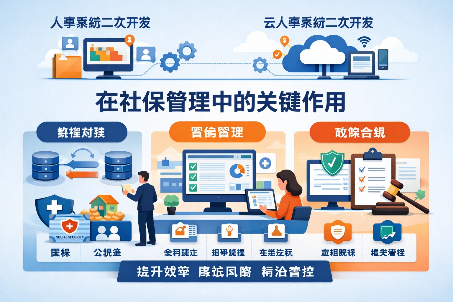 人事系统与云人事系统二次开发在社保管理中的关键作用