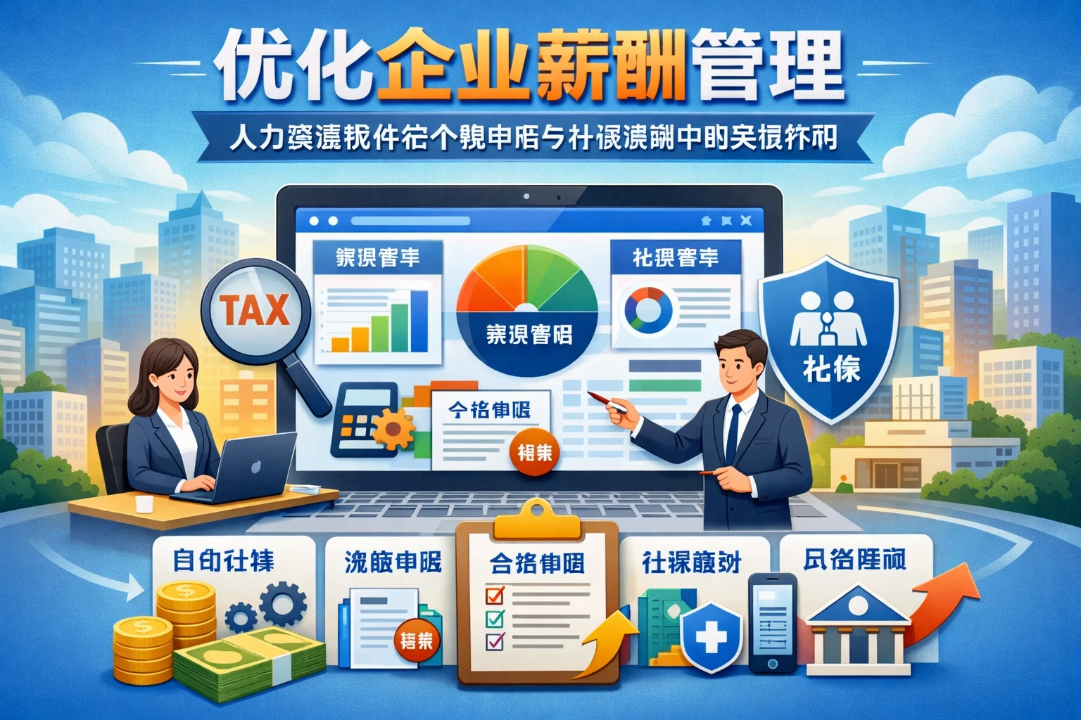 优化企业薪酬管理：人力资源软件在个税申报与社保缴纳中的关键作用