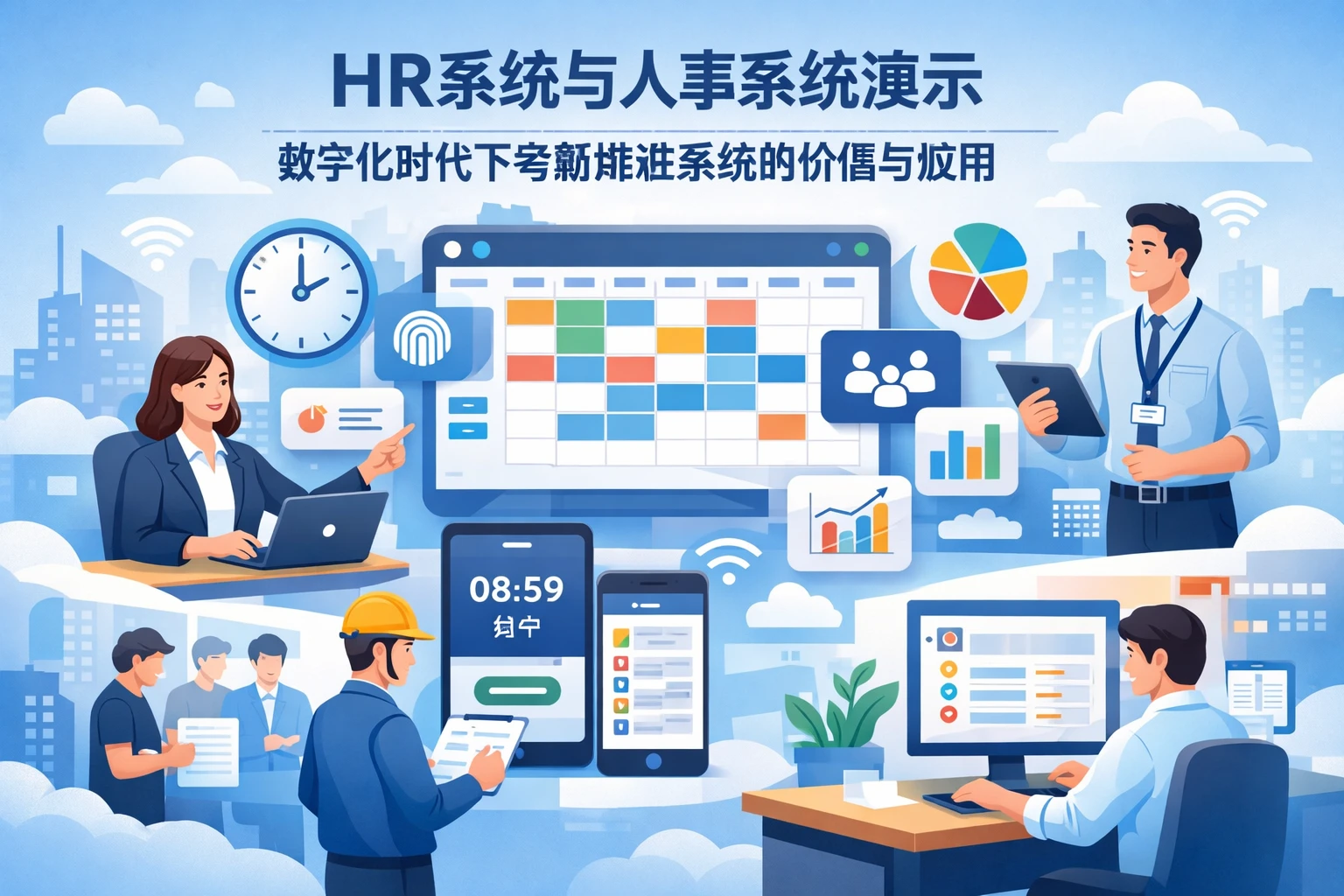 HR系统与人事系统演示：数字化时代下考勤排班系统的价值与应用