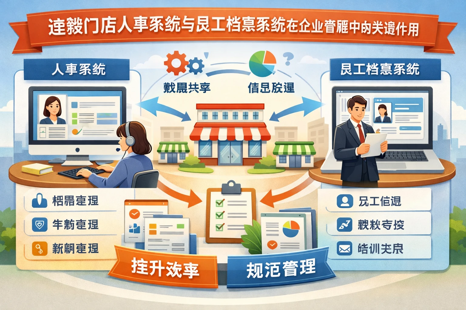 连锁门店人事系统与员工档案系统在企业管理中的关键作用
