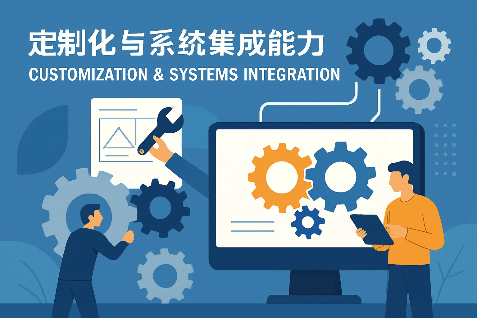 定制化与系统集成能力