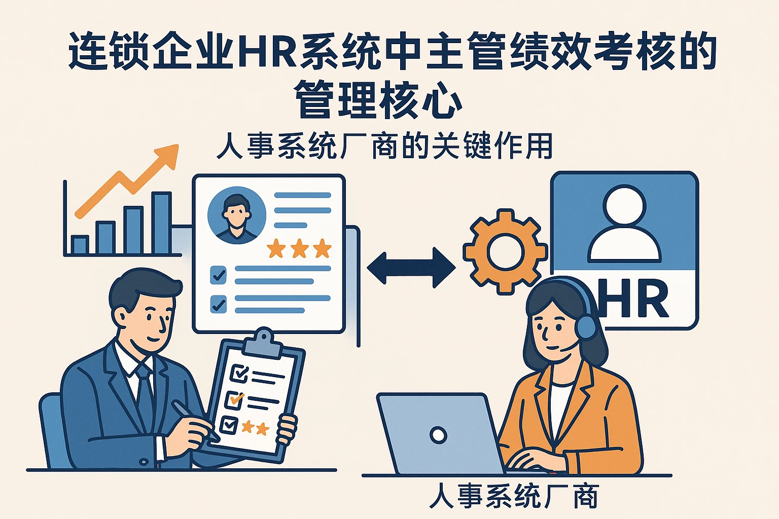 连锁企业HR系统中主管绩效考核的管理核心——人事系统厂商的关键作用