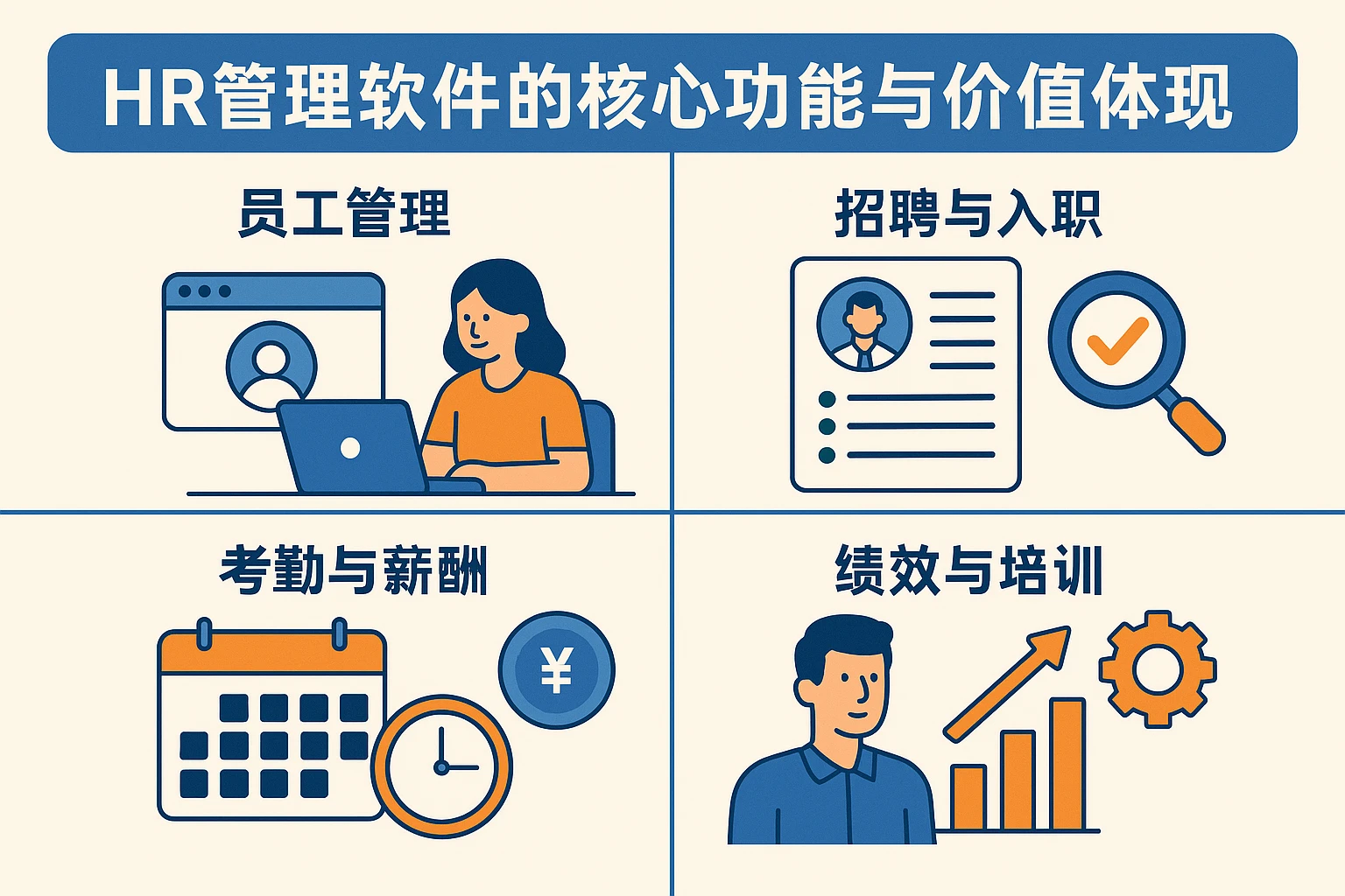 HR管理软件的核心功能与价值体现