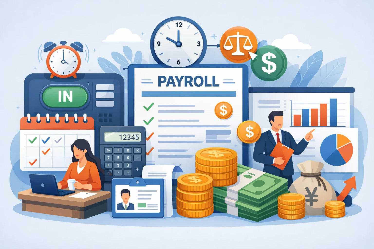 考勤与薪酬管理