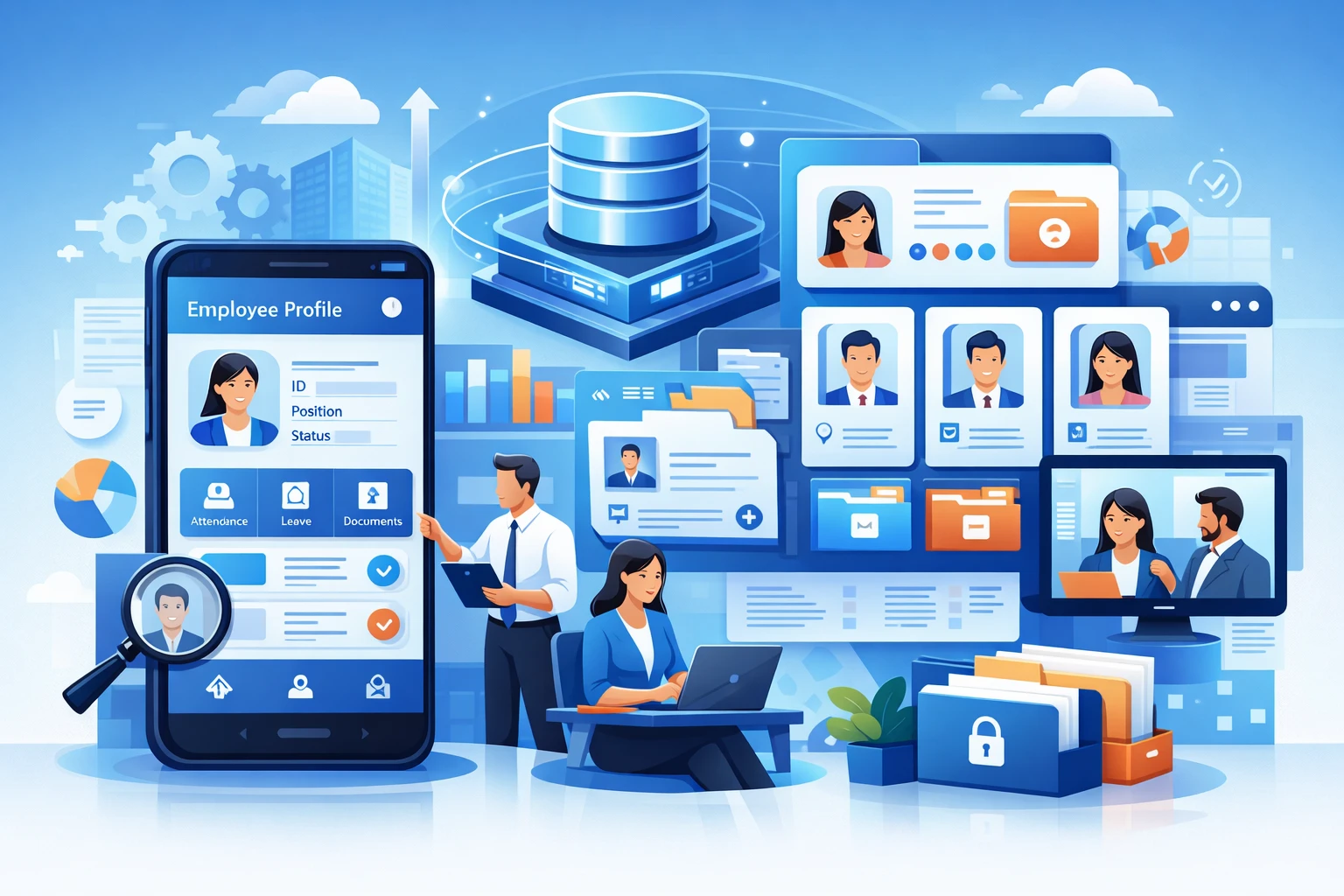 现代人力资源管理系统:移动化与员工档案系统的整合发展