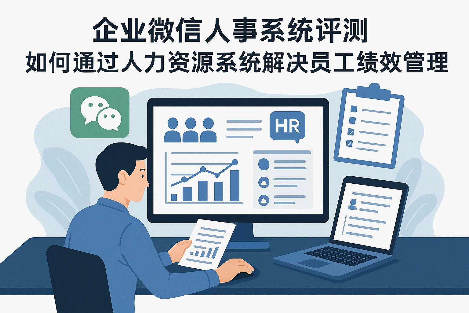 企业微信人事系统评测：如何通过人力资源系统解决员工绩效管理难题