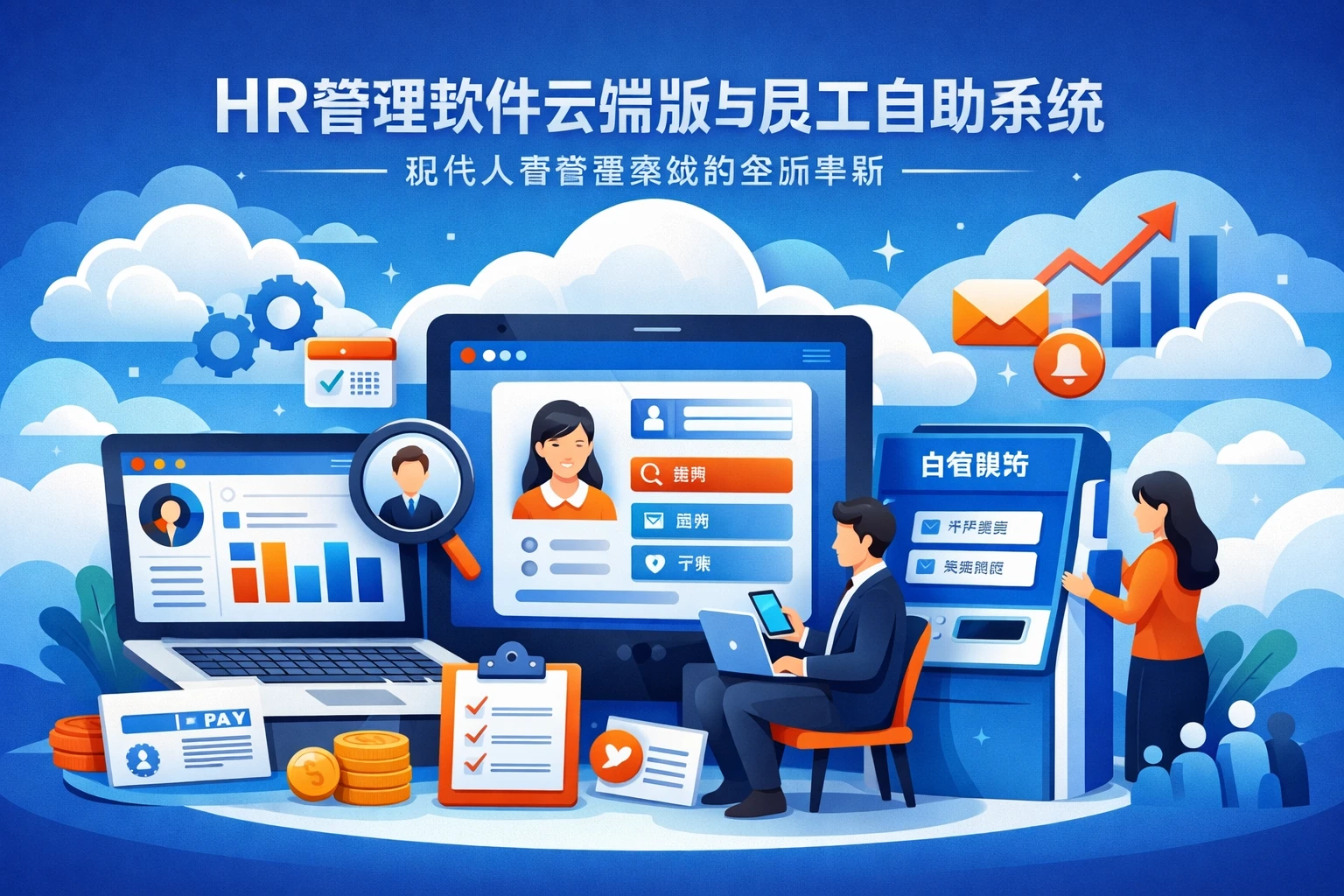 HR管理软件云端版与员工自助系统：现代人事管理系统的全面革新