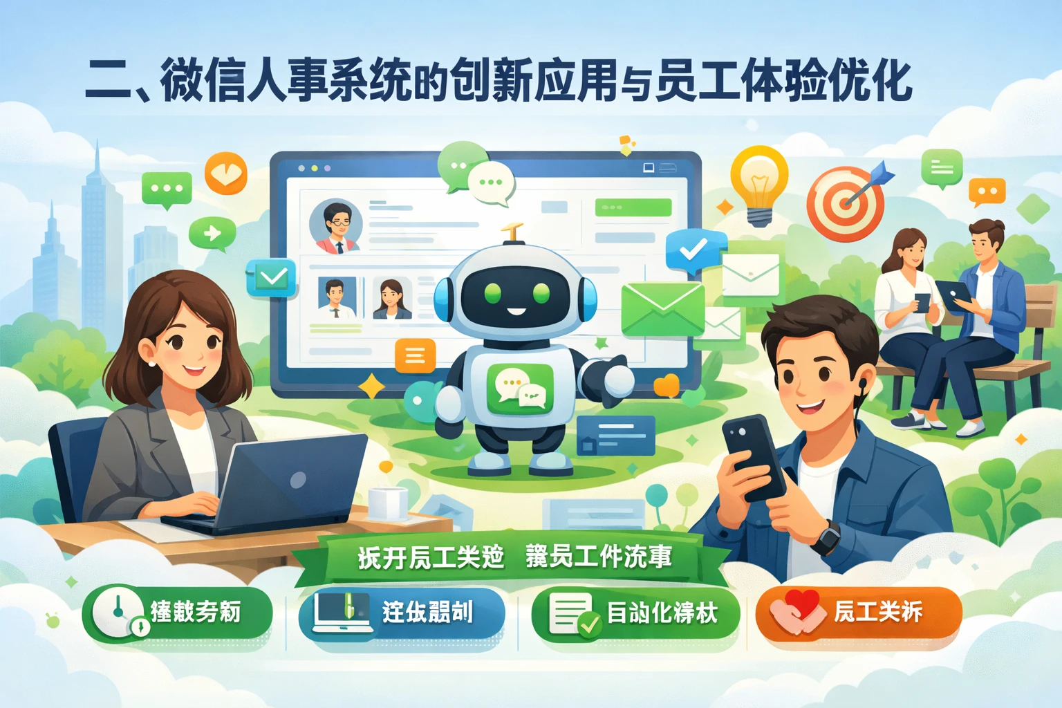 二、微信人事系统的创新应用与员工体验优化