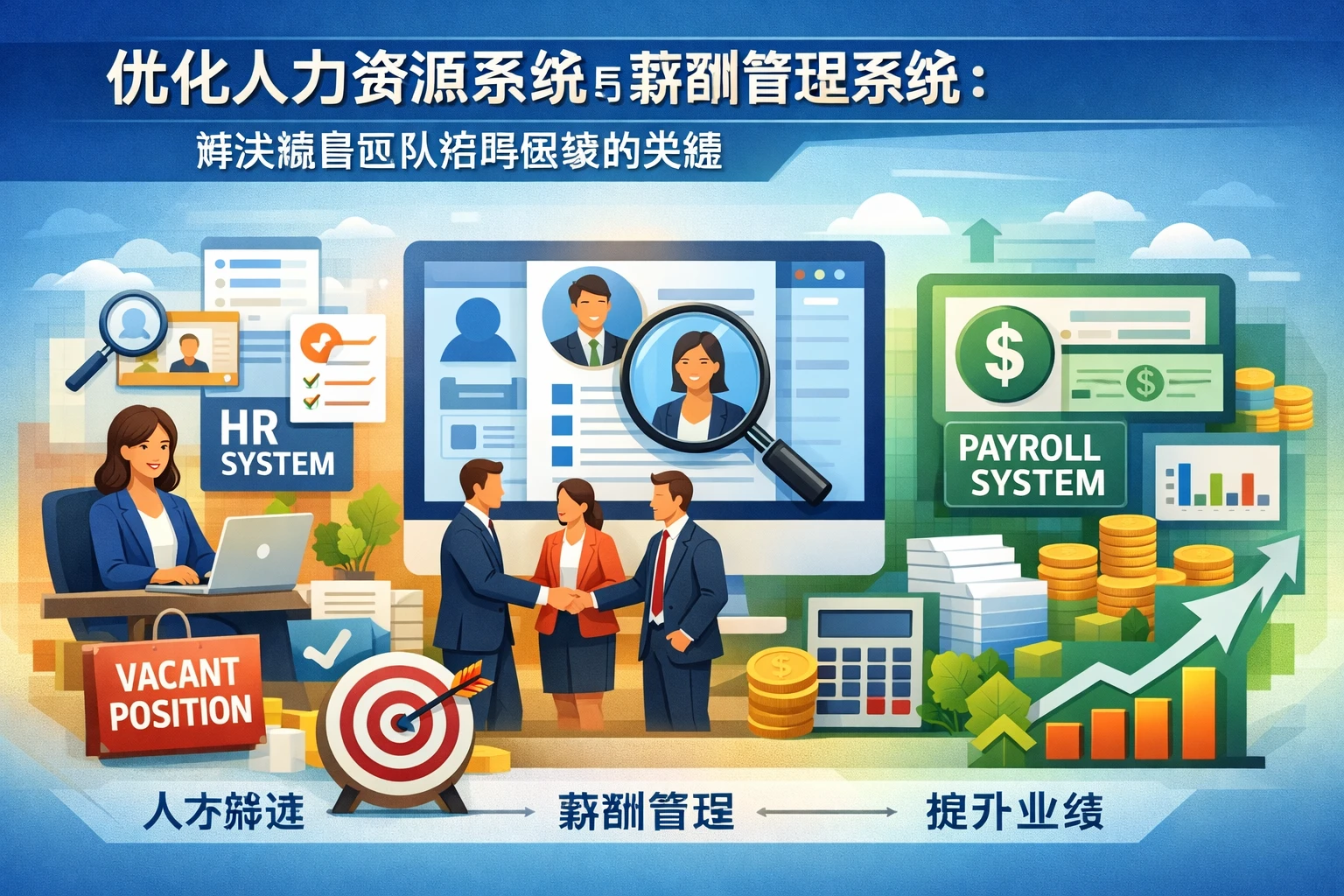 优化人力资源系统与薪酬管理系统:解决销售团队招聘困境的关键