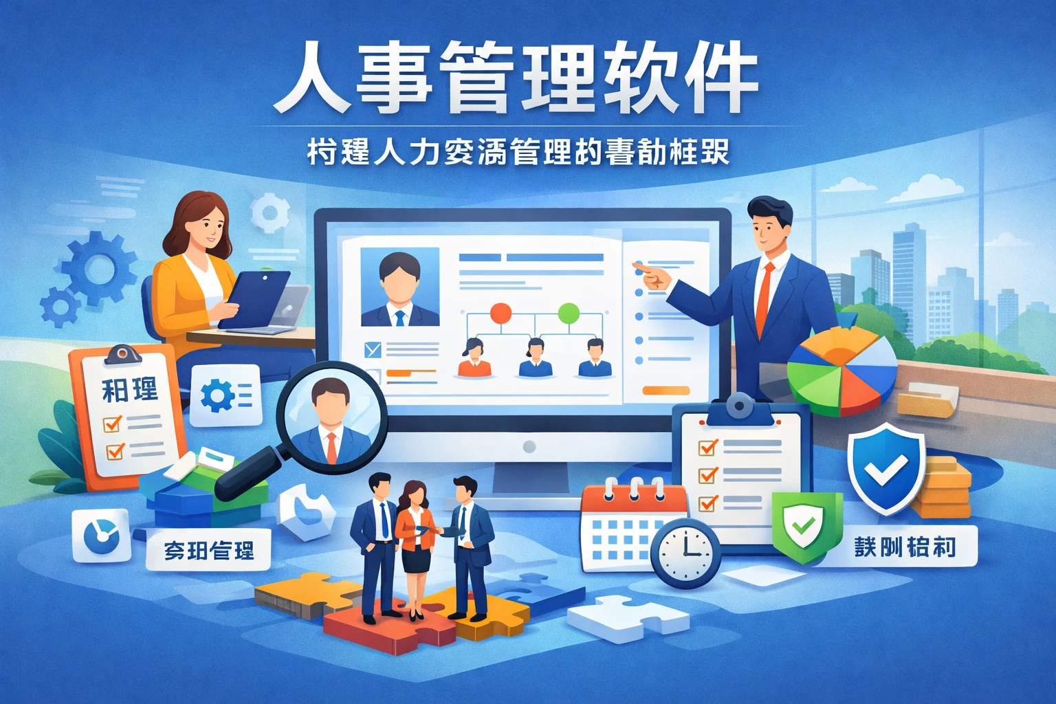 人事管理软件:构建人力资源管理的基础框架