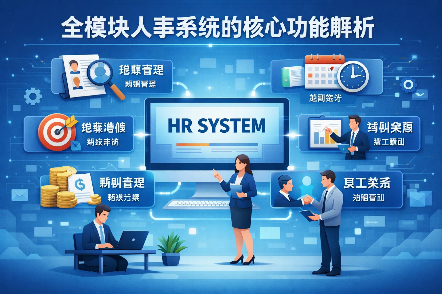 全模块人事系统的核心功能解析
