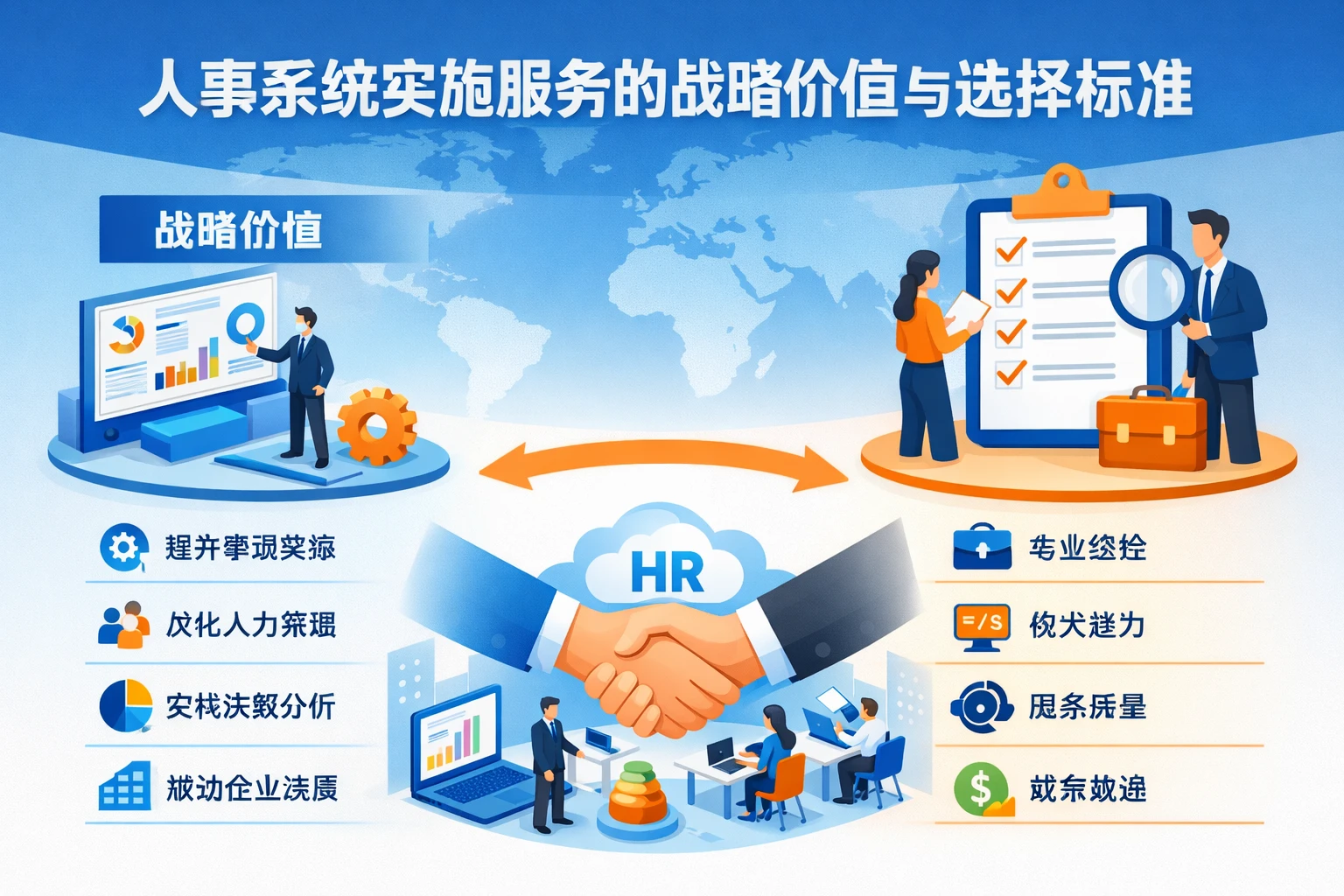 人事系统实施服务的战略价值与选择标准