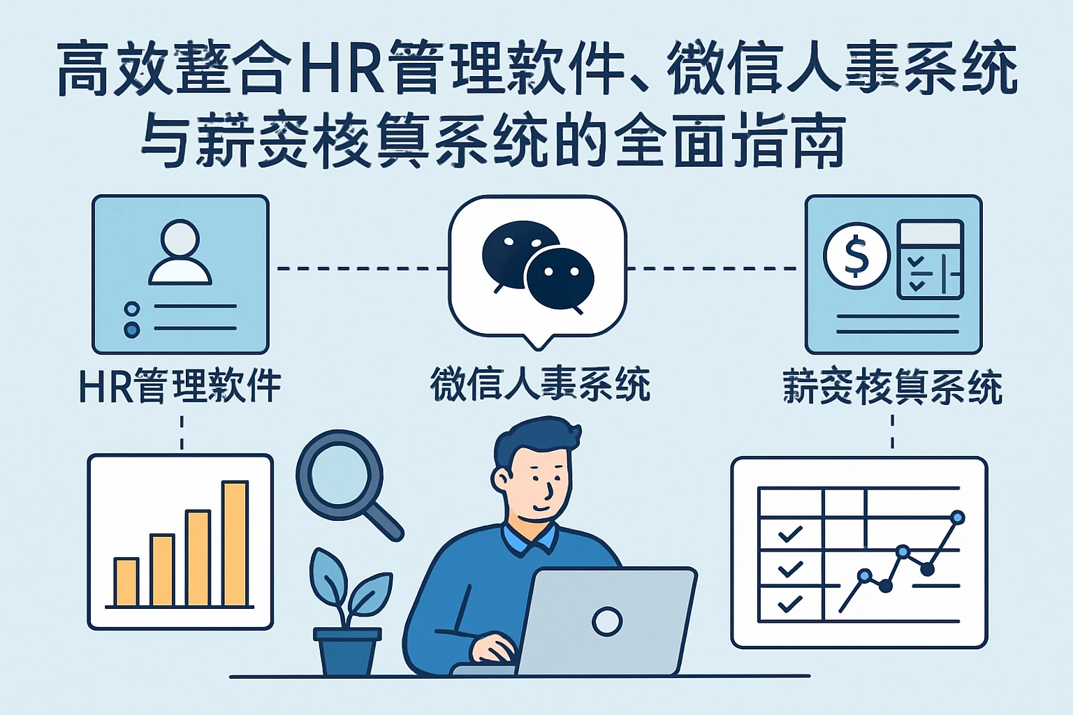 高效整合HR管理软件、微信人事系统与薪资核算系统的全面指南