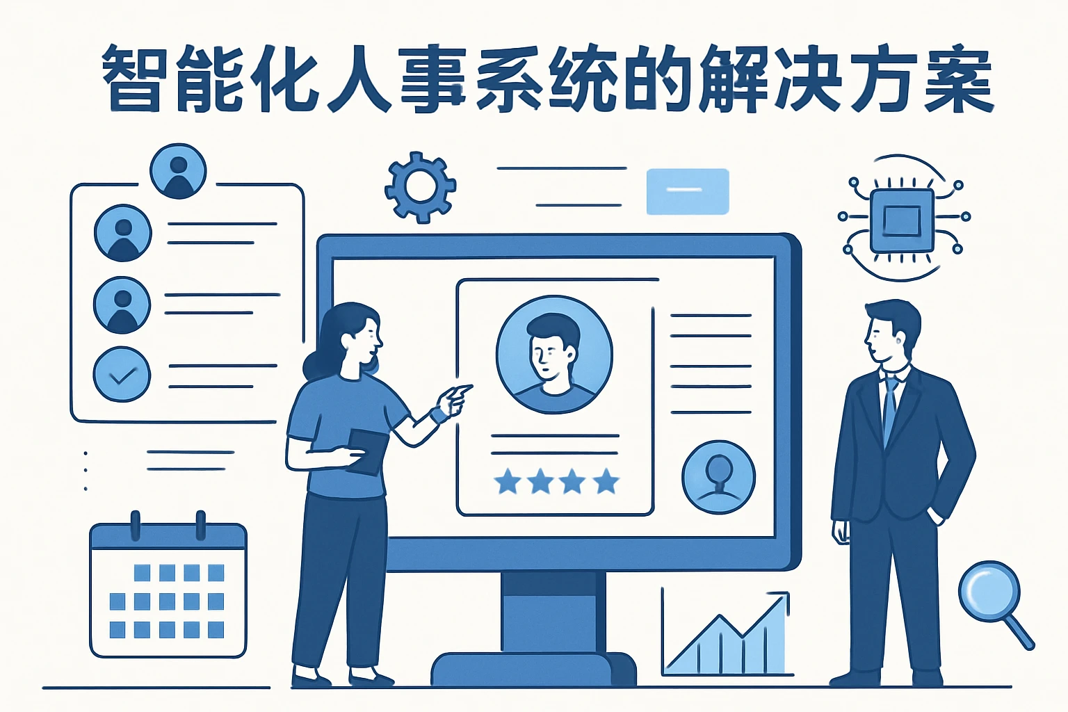 智能化人事系统的解决方案