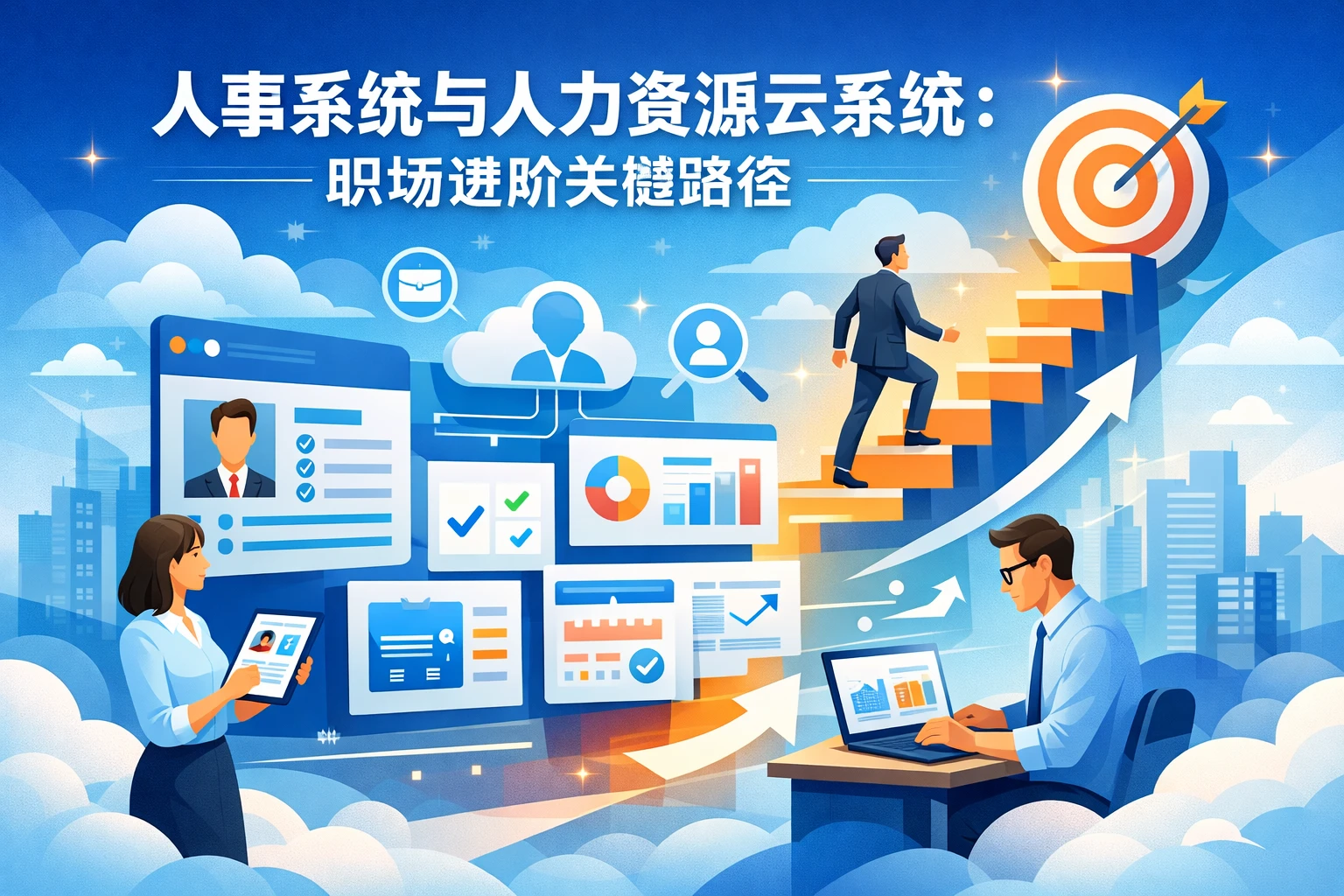 人事系统与人力资源云系统:职场进阶的关键路径